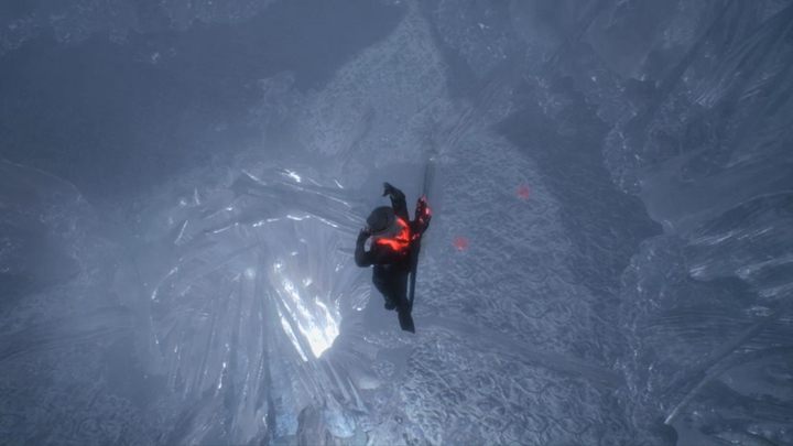 Możesz teraz niezależnie od swojej wybranej ścieżki opadać swobodnie na dół - Misja 16 - Rozdroże - Dante - Solucja Devil May Cry 5 - Devil May Cry 5 - poradnik do gry