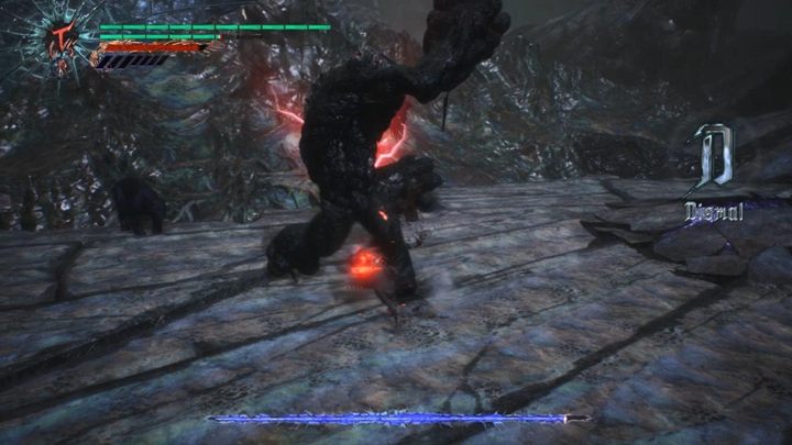 Każdego z przeciwników możesz zranić na tyle, by zamienił się w kulę i przez pewien etap pojedynku był bezczynny - Cień, Gryf i Koszmar - Boss w Devil May Cry 5 - Devil May Cry 5 - poradnik do gry