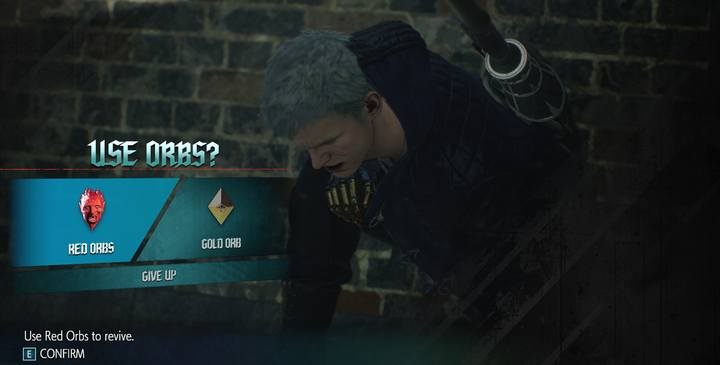 Ekran śmierci - Śmierć i jej unikanie w Devil May Cry 5 - Devil May Cry 5 - poradnik do gry