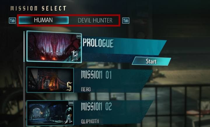 W dowolnym momencie gry możesz przełączyć poziom trudności, wybierając misję z poziomu menu głównego -> Wybór misji - Poziom trudności w Devil May Cry 5 - Devil May Cry 5 - poradnik do gry