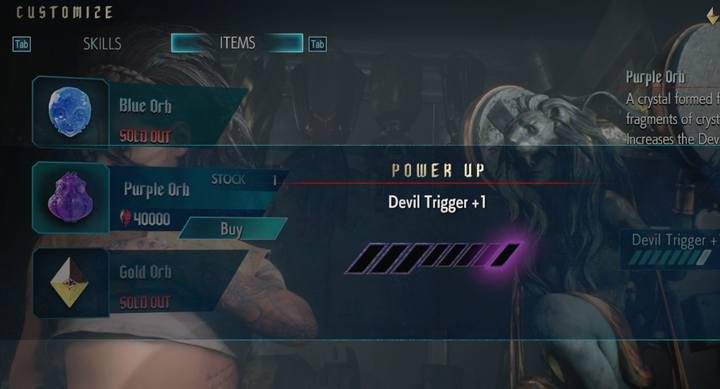 Aby zwiększyć pasek Demonicznej przemiany, musisz zbierać ukryte w świecie gry fioletowe kule - Jak zwiększać pasek Demonicznej przemiany w Devil May Cry 5? - Devil May Cry 5 - poradnik do gry