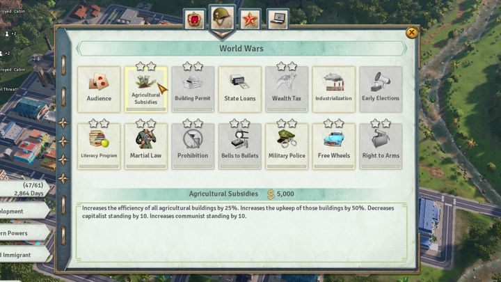 Nazwa - Dekrety w Tropico 6 - Tropico 6 - poradnik do gry