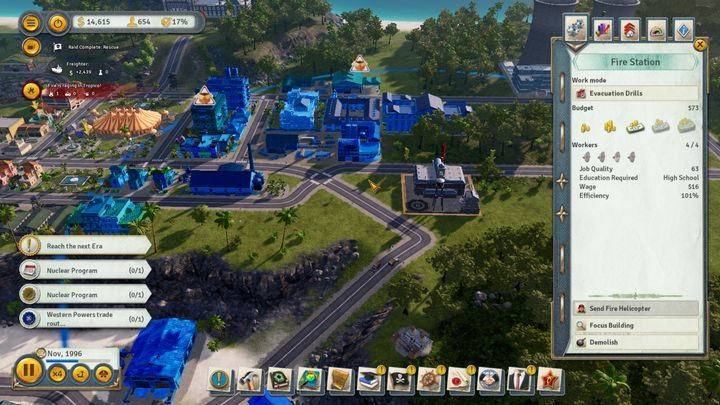 Należy zwrócić także uwagę na fakty, że część budynków ma określony zasięg działania - Budowa w Tropico 6 - Tropico 6 - poradnik do gry