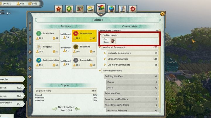 Kliknij na niego i wybierz opcję Bribe - Jak zwiększyć aprobatę w Tropico 6? - Tropico 6 - poradnik do gry