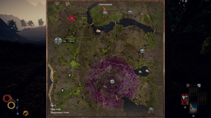 Kieruj się w stronę lokacji Bandit Camp. - Jakie są najlepsze bronie na start w Outward? - Outward - poradnik do gry