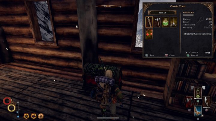 W sali tronowej w Bandit Camp znajdziesz broń o nazwie Brutal Camp. Klucz do pomieszczenia posiada przywódca bandytów. - Jakie są najlepsze bronie na start w Outward? - Outward - poradnik do gry