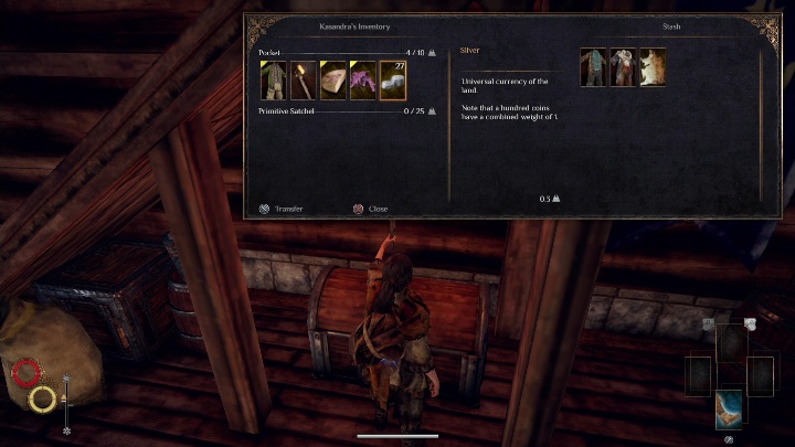 Jeśli wczytałeś grę, a twoja postać stoi na środku miasta, z pustym plecakiem, od razu pobiegnij do swojej skrzyni - Mam pusty ekwipunek w Outward, co teraz? - Outward - poradnik do gry