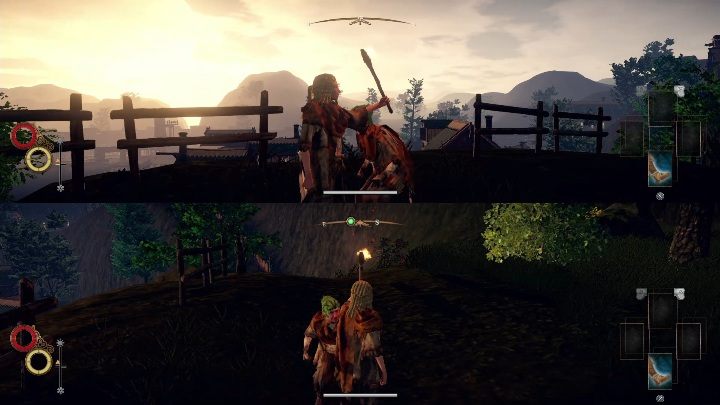 Choć może się to wydać moralnie dwuznaczne, twój towarzysz może posłużyć jako dodatkowy plecak - Kooperacja w Outward - Outward - poradnik do gry