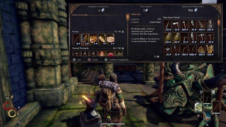 U miastowych sprzedawców możesz zakupić różnego rodzaju bronie - Walka - jak walczyć w Outward? - Outward - poradnik do gry