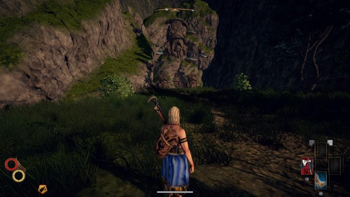 Następnie idź drogą z drewnianymi konstrukcjami - po chwili zauważysz wejście do lokacji. - Jak zdobyć łuk w Outward? - Outward - poradnik do gry