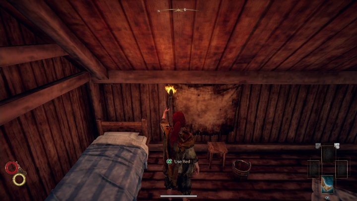 Zgodnie z jego poleceniem połóż się spać w śpiworze - Castaway - Solucja Outward - Outward - poradnik do gry