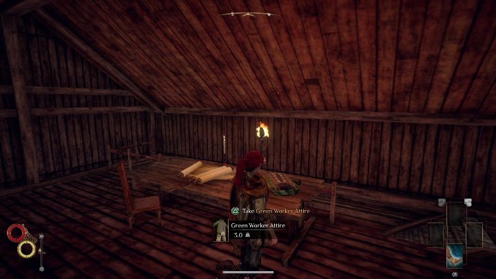 Ze stołu, znajdującego się obok łóżka, podnieś ubranie - Castaway - Solucja Outward - Outward - poradnik do gry