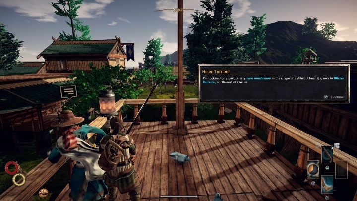 Misję tę zdobędziesz od Helleny Turnbull - Zadania poboczne w Cierzo - Solucja Outward - Outward - poradnik do gry