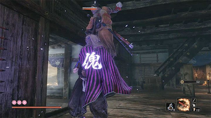 Zacznij skradać się jeszcze przed wejściem do sali z bossem - Lone Shadow Vilehand | Boss w Sekiro Shadows Die Twice - Sekiro Shadows Die Twice - poradnik do gry