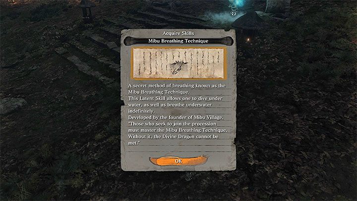 W nagrodę za pokonanie Zdeprawowanej Mniszki gra odblokuje pasywną zdolność powiązaną z nurkowaniem - Technika oddychania Mibu (Mibu Breathing Technique) - Czy można zanurkować po znalezieniu się w wodzie w Sekiro Shadows Die Twice? - Sekiro Shadows Die Twice - poradnik do gry