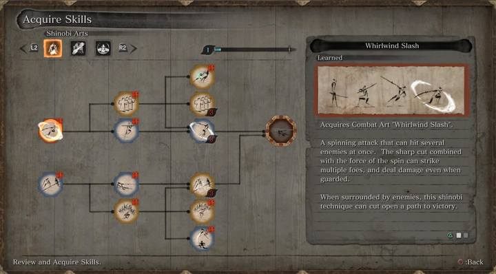 Ogniska służą także za miejsca poprawy parametrów bohatera i nabycia nowych umiejętności - Posążki rzeźbiarza (Ogniska) w Sekiro Shadows Die Twice - Sekiro Shadows Die Twice - poradnik do gry