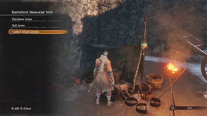 Musisz dostarczyć Emmie próbkę krwi zarażonej osoby - Jak unikać nasilania się Smoczego Moru w Sekiro? - Sekiro Shadows Die Twice - poradnik do gry