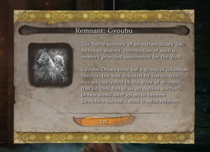 Wykorzystaj zdobytą w walce wiedzę, by poprawić parametr siły ataku - Gyoubu Oniwa | Boss w Sekiro Shadows Die Twice - Sekiro Shadows Die Twice - poradnik do gry