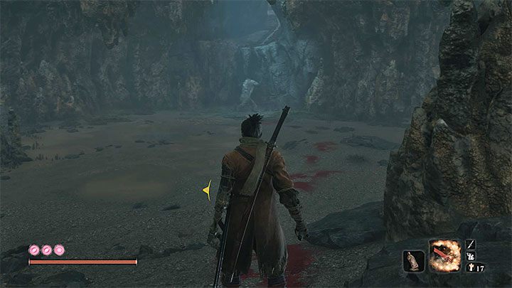 Dotrzesz do ogromnej jaskini - Bezgłowy Małpi Strażnik - Głębiny w Ashinie | Boss w Sekiro Shadows Die Twice - Sekiro Shadows Die Twice - poradnik do gry