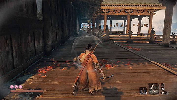 Gwiżdżący palec ma dwa główne zastosowania, przy czym niezależnie od sposobu użycia tego gadżetu musisz za każdym razem zużyć 3 symbole dusz (Spirit Emblems) - Gwiżdżący palec | Narzędzia protezy w Sekiro Shadows Die Twice - Sekiro Shadows Die Twice - poradnik do gry