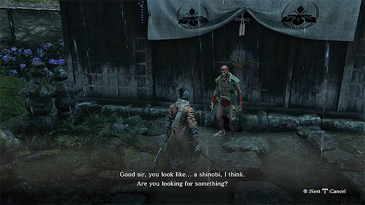 W trakcie przechodzenia gry możesz natrafiać na postacie niezależne, które nie są wrogo nastawione do bohatera - Porady na start w Sekiro Shadows Die Twice - Sekiro Shadows Die Twice - poradnik do gry