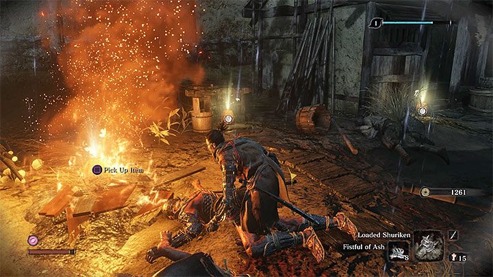 Użyj haka z liną żeby ominąć zamknięte główne wejście na tereny posiadłości - Posiadłość rodu Hirata | Solucja Sekiro Shadows Die Twice - Sekiro Shadows Die Twice - poradnik do gry