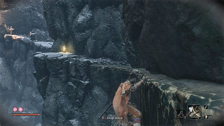 Przemieszczaj się w lewo w wiszącej pozycji - Headless (Bezgłowy) z podzamcza Ashiny | Boss w Sekiro Shadows Die Twice - Sekiro Shadows Die Twice - poradnik do gry