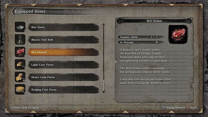 Możesz oczywiście wykorzystać klątwę jeśli szukasz większego wyzwania lub jeżeli chcesz otrzymywać więcej lootu od przeciwników - Czy warto uderzyć w ogromny dzwon w Świątyni Senpou w Sekiro? - Sekiro Shadows Die Twice - poradnik do gry
