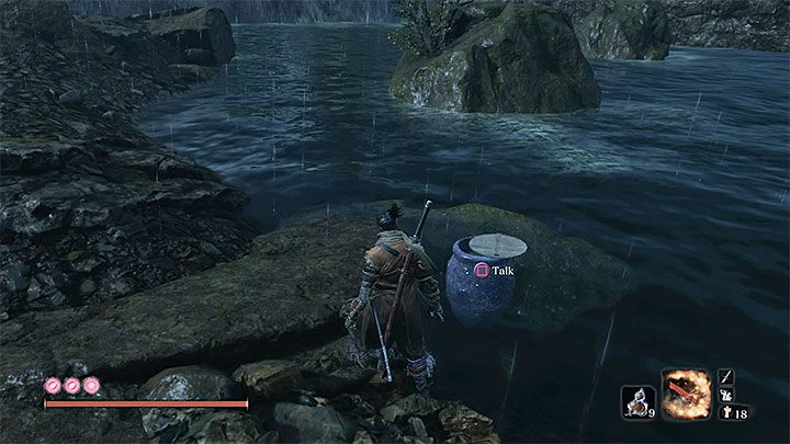 Musisz teraz powrócić do lokacji Posiadłość rodu Hirata - Jak pokonać Wielkiego Karpia Koi w Sekiro? - Sekiro Shadows Die Twice - poradnik do gry