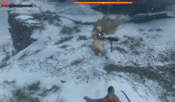 Wczesny unik przed atakiem specjalnym jest idealną okazją do wyprowadzenia szybkiej kontry - Snake Eyes Shirafuji | Boss w Sekiro Shadows Die Twice - Sekiro Shadows Die Twice - poradnik do gry
