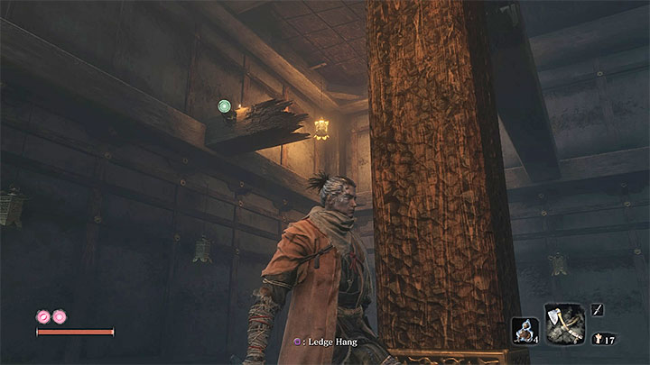 Wejdź do fortecy gdzie bohater spotka NPC-a - Tengu of Ashina - Koraliki modlitewne | Przedmioty specjalne w Sekiro Shadows Die Twice - Sekiro Shadows Die Twice - poradnik do gry