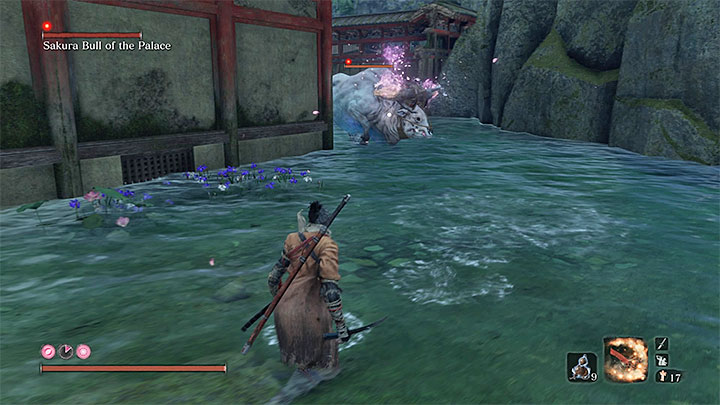 Koraliki pozostawia po sobie pokonany boss - Sakura Bull of the Palace - Koraliki modlitewne | Przedmioty specjalne w Sekiro Shadows Die Twice - Sekiro Shadows Die Twice - poradnik do gry