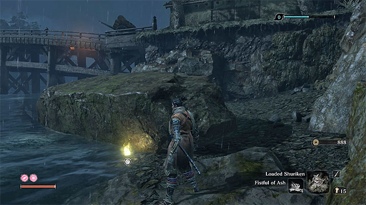 Drugi sposób to odnajdywanie łusek w świecie gry - Łuski karpia skarbów | Przedmioty specjalne w Sekiro Shadows Die Twice - Sekiro Shadows Die Twice - poradnik do gry