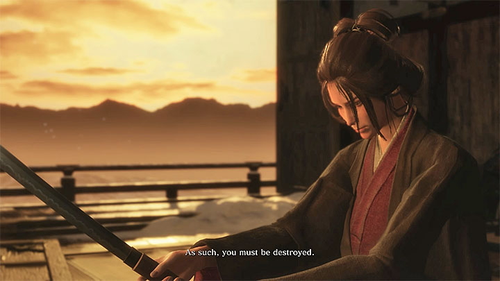 Efektem podjętej decyzji będzie konieczność pokonania dwóch finałowych bossów gry, którzy powiązani są z tym zakończeniem - Zakończenie 1: Shura - Sekiro Shadows Die Twice - poradnik do gry