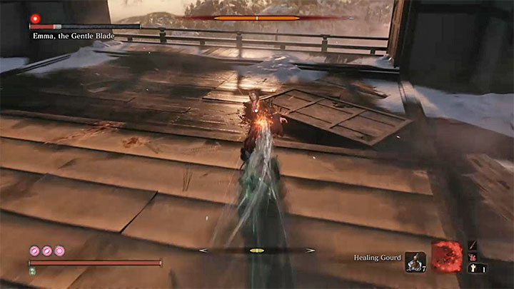 Z Emmą możesz walczyć na klasycznych zasadach, tzn - Zakończenie 1: Shura - Sekiro Shadows Die Twice - poradnik do gry