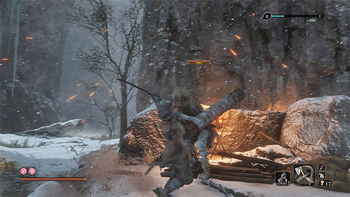 Możesz już powrócić na dół i kontynuować przeprawę przez główną część doliny, w trakcie której będziesz także napotykał silniejszych przeciwników używających armat - Zatopiona dolina | Solucja Sekiro Shadows Die Twice - Sekiro Shadows Die Twice - poradnik do gry