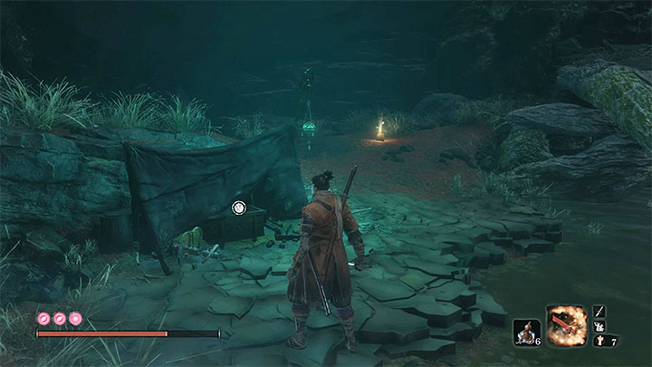 W trakcie eksploracji skażonej rzeki uważaj na małpy, które są znacznie bardziej wytrzymałe od tych napotykanych w głównej części doliny - Zatopiona dolina | Solucja Sekiro Shadows Die Twice - Sekiro Shadows Die Twice - poradnik do gry