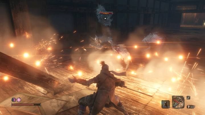Duży zasięg i szerokość działania oraz poprawione działanie przeciwko ludziom, to cechy tego ulepszenia - Petarda Shinobi | Narzędzia protezy w Sekiro Shadows Die Twice - Sekiro Shadows Die Twice - poradnik do gry