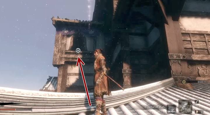 Tuż pod oknem znajduje się przeciwnik-samobójca - Zamek w Ashinie | Solucja Sekiro Shadows Die Twice - Sekiro Shadows Die Twice - poradnik do gry