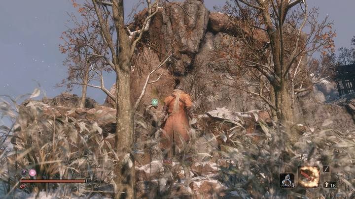 Droga wspinaczki do Kramarza - Podzamcze Ashiny | Solucja Sekiro Shadows Die Twice - Sekiro Shadows Die Twice - poradnik do gry