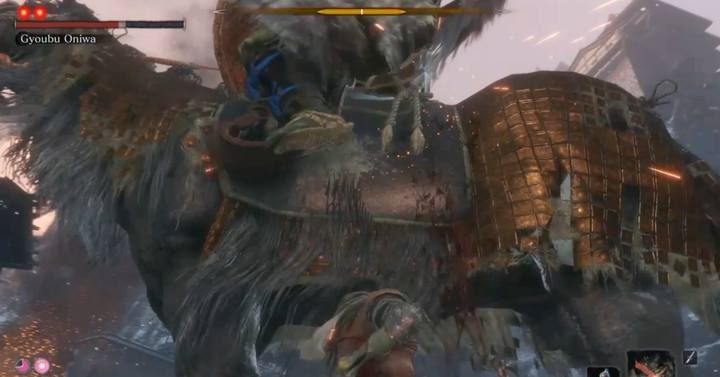 Kluczem do skutecznych ataków jest płoszenie konia, najlepiej petardami - Podzamcze Ashiny | Solucja Sekiro Shadows Die Twice - Sekiro Shadows Die Twice - poradnik do gry