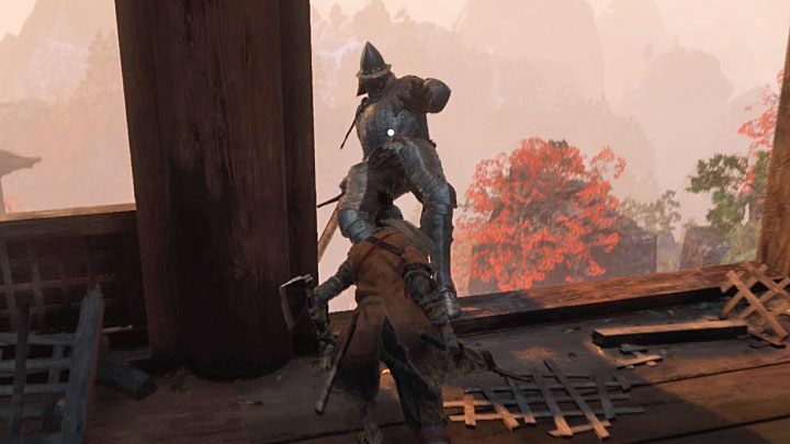Docelowo dotrzesz do dużego mostu gdzie czeka Cię spotkanie z bossem - Świątynia Senpou | Solucja Sekiro Shadows Die Twice - Sekiro Shadows Die Twice - poradnik do gry