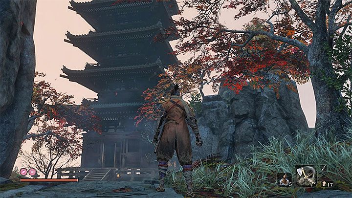 Wyruszenie na poszukiwania nowej księgi umiejętności to opcjonalny krok - Świątynia Senpou | Solucja Sekiro Shadows Die Twice - Sekiro Shadows Die Twice - poradnik do gry