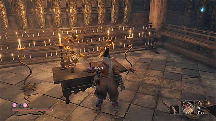 Sale Iluzji (Halls of Illusion) to unikalna dodatkowa lokacja, do której możesz przenieść się wyłącznie z poziomu Świątyni Senpou (w Salach Iluzji nie ma posążka rzeźbiarza) - Świątynia Senpou | Solucja Sekiro Shadows Die Twice - Sekiro Shadows Die Twice - poradnik do gry