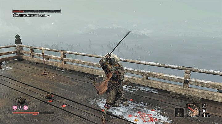 Niewidzialną małpę najłatwiej jest zabić - Świątynia Senpou | Solucja Sekiro Shadows Die Twice - Sekiro Shadows Die Twice - poradnik do gry