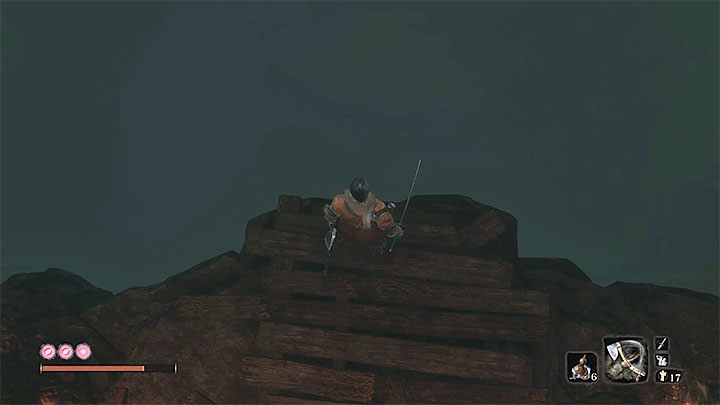 Skorzystaj z przejścia znajdującego się obok ogniska - Gdzie jest zejście do Głębin w Ashinie w Sekiro? - Sekiro Shadows Die Twice - poradnik do gry