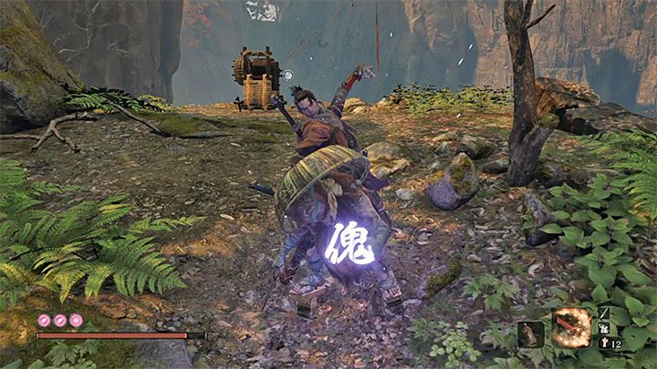 Rozpocznij przy pierwszym posążku rzeźbiarza w Świątyni Senpou - Świątynia Senpou, góra KOngo (Senpou Temple - Mt - Wielki wąż #2 | Boss w Sekiro Shadows Die Twice - Sekiro Shadows Die Twice - poradnik do gry