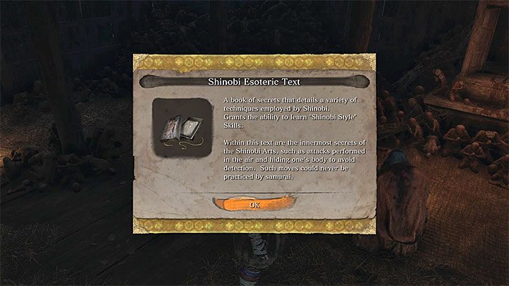 1 - Ezoteryczne teksty (Księgi umiejętności) w Sekiro Shadows Die Twice - Sekiro Shadows Die Twice - poradnik do gry