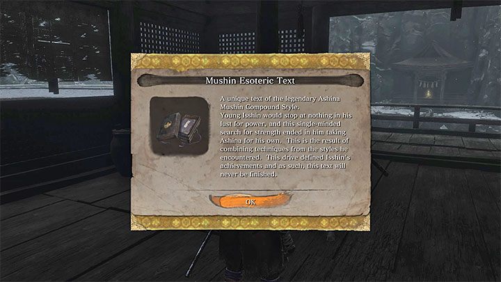 8 - Ezoteryczne teksty (Księgi umiejętności) w Sekiro Shadows Die Twice - Sekiro Shadows Die Twice - poradnik do gry