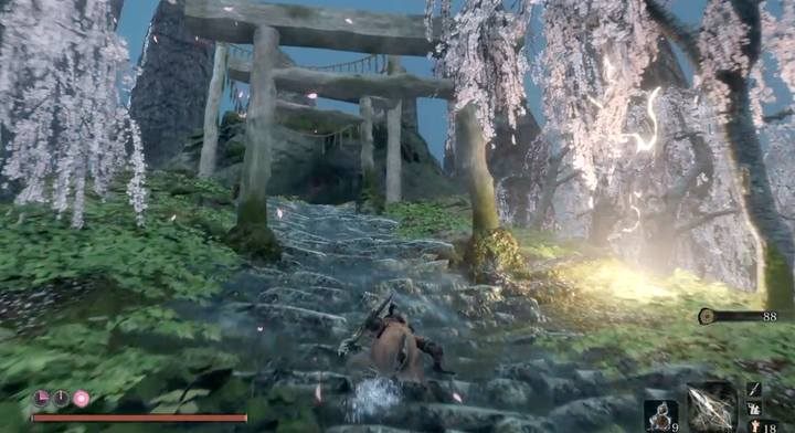 Ścieżka na szczyt wzgórza - Źródlany pałac | Solucja Sekiro Shadows Die Twice - Sekiro Shadows Die Twice - poradnik do gry